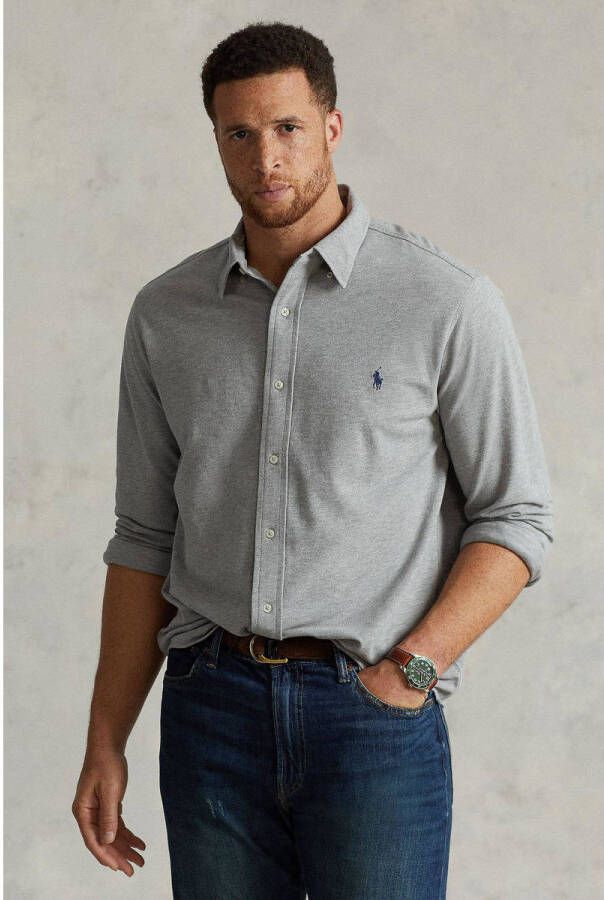 Polo Ralph Lauren Big & Tall PLUS SIZE regular fit vrijetijdsoverhemd met button-downkraag