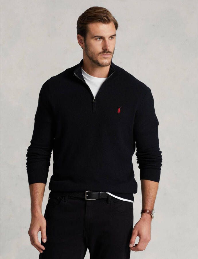 Polo Ralph Lauren Big & Tall PLUS SIZE gebreide pullover met logostitching