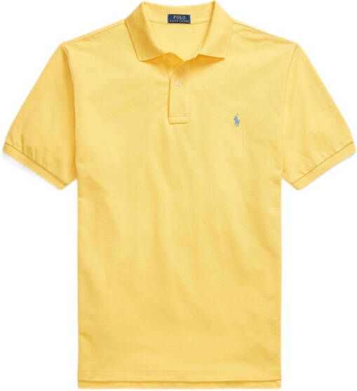 POLO Ralph Lauren Big & Tall +size slim fit polo met logo oasis yellow