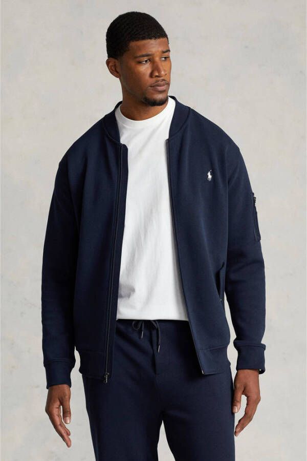 POLO Ralph Lauren Big & Tall +size sweatvest aviator navy