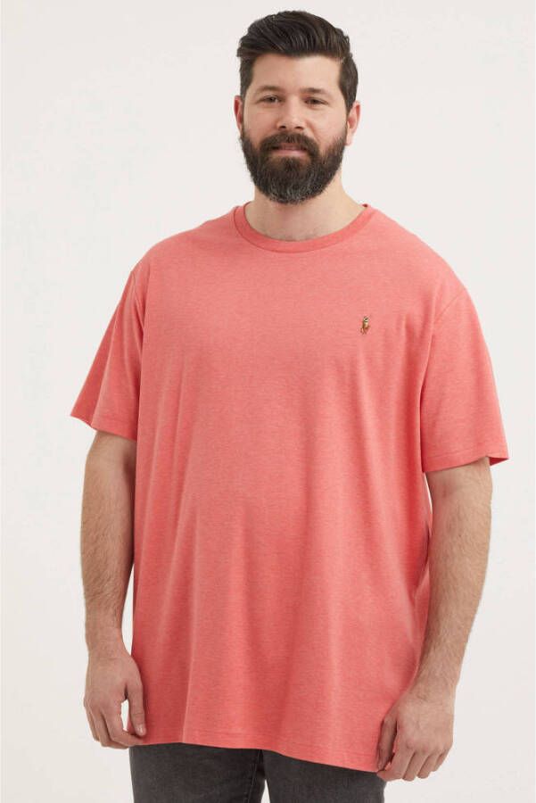 POLO Ralph Lauren Big & Tall +size T-shirt Plus Size roze