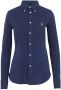 Polo Ralph Lauren Overhemdblouse met labelstitching model 'HEIDI' - Thumbnail 1