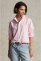 Polo Ralph Lauren Overhemdblouse met labelstitching - Thumbnail 1