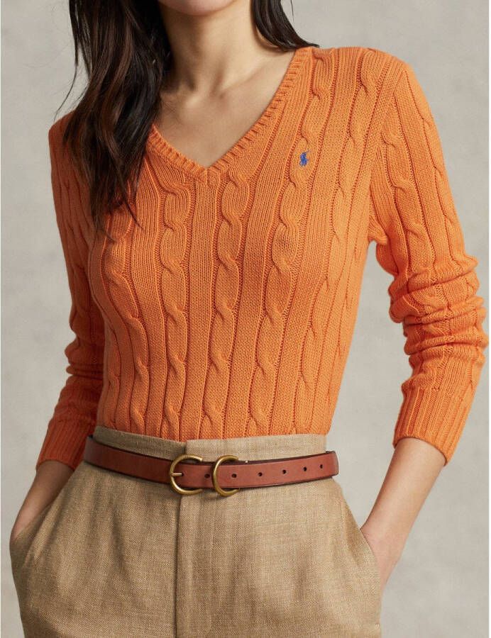 Polo Ralph Lauren Gebreide pullover met kabelpatroon