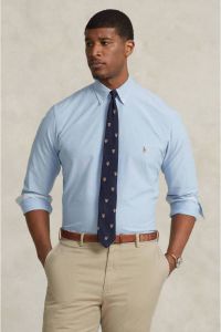 POLO Ralph Lauren gestreept regular fit overhemd bsr blue