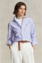 Polo Ralph Lauren Overhemdblouse met logostitching model 'Kendal' - Thumbnail 1