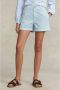 POLO Ralph Lauren high waist regular fit short light blue denim - Thumbnail 1
