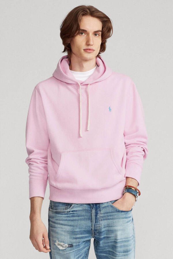 Polo Ralph Lauren Fleece Hoodie Hoodies Heren pink maat: S beschikbare maaten:S L XL XXL