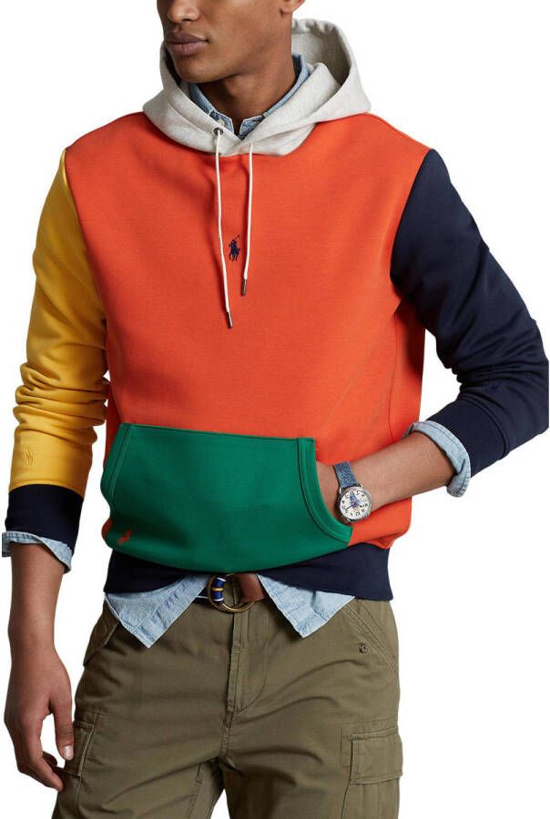 POLO Ralph Lauren hoodie college orange multi