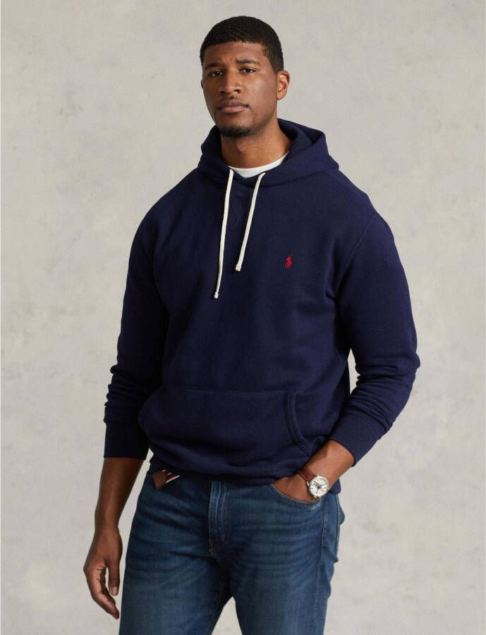 Polo Ralph Lauren Big & Tall PLUS SIZE hoodie met logostitching
