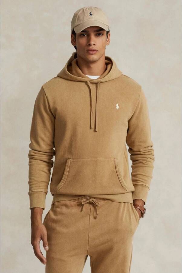 POLO Ralph Lauren hoodie met logo rustic tan