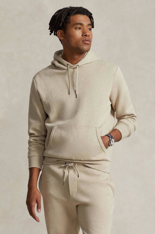 POLO Ralph Lauren hoodie met logo sand heather