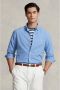 POLO Ralph Lauren regular fit overhemd met borduursels harbor island blue - Thumbnail 2