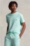 Polo Ralph Lauren Teal Katoenen Slim Fit T-Shirt met Zijzak Blue Heren - Thumbnail 1