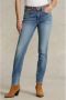 Polo Ralph Lauren Skinny High-Waisted Jeans met Opvallende Details Blauw Heren - Thumbnail 1