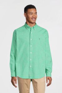 POLO Ralph Lauren slim fit overhemd mayan green white