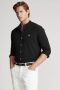 Polo Ralph Lauren Regular fit vrijetijdsoverhemd met labelstitching en opstaande kraag - Thumbnail 1