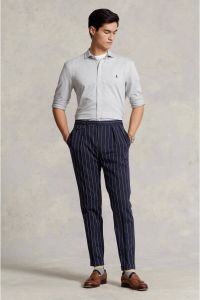 POLO Ralph Lauren slim fit overhemd met stippen andover heather
