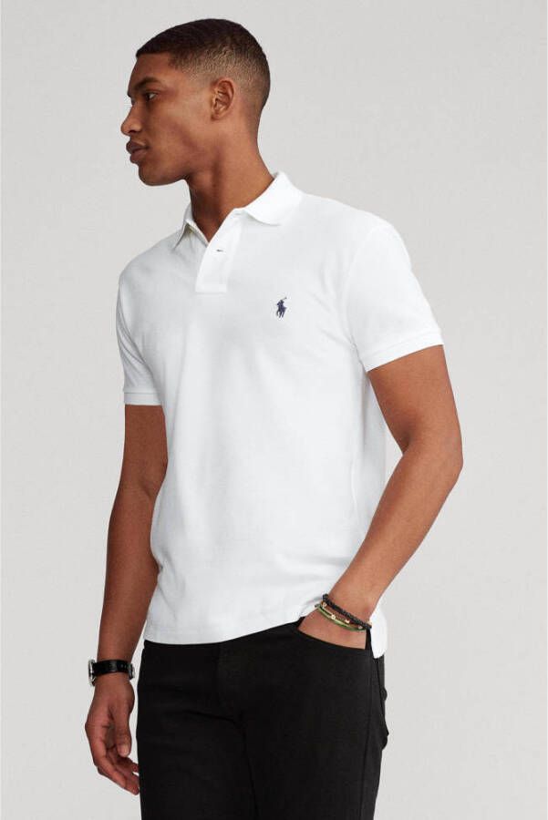Polo Ralph Lauren Polo Shirt Korte Mouw POLO CINTRE SLIM FIT EN COTON BASIC MESH LOGO PONY PLAYER