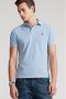 Ralph Lauren Polo T-shirt met korte mouwen Custom Slim Fit Blue Heren - Thumbnail 1