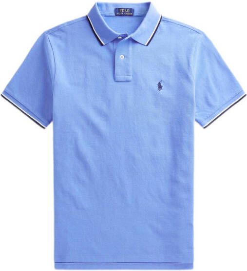 Polo Ralph Lauren Polo Shirt Korte Mouw POLO COUPE DROITE EN COTON BASIC MESH FANTAISIE COL