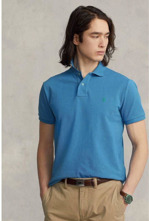 Polo Ralph Lauren Custom slim fit poloshirt met logostitching