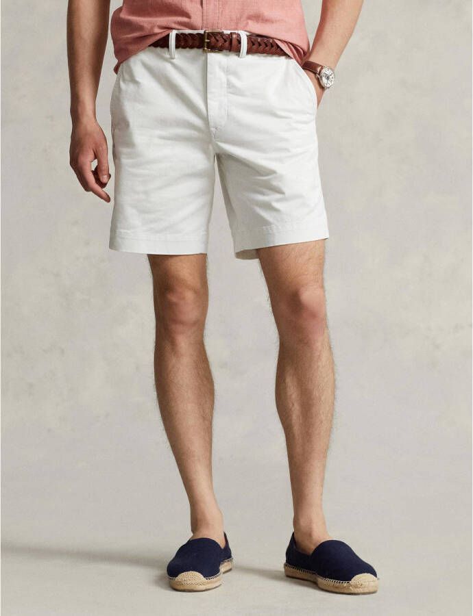 Polo Ralph Lauren Deckwash White Bermuda Shorts White Heren