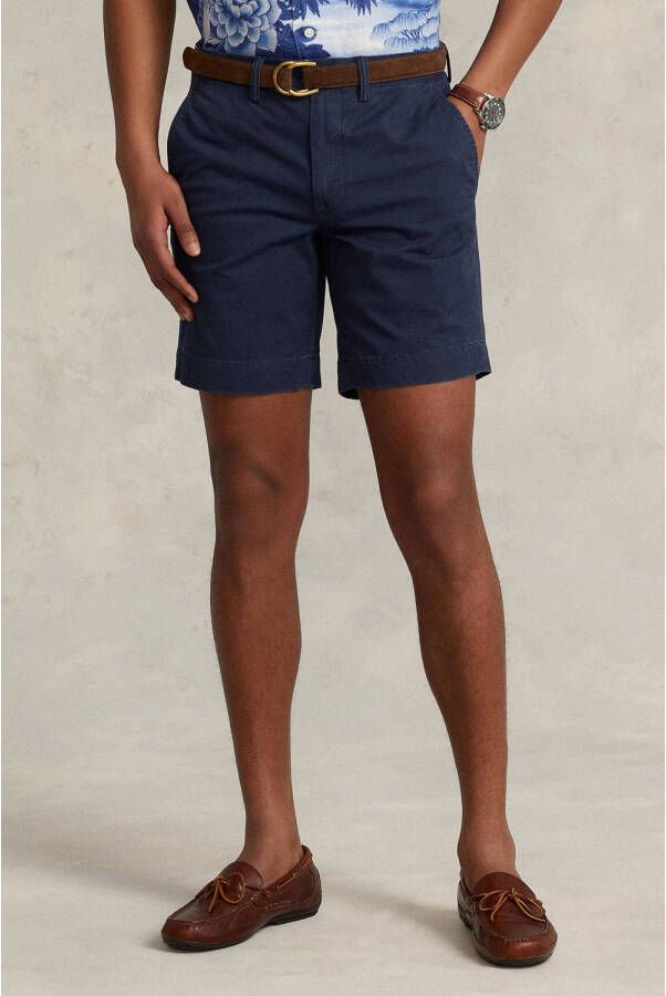 POLO Ralph Lauren straight fit short met logo donkerblauw