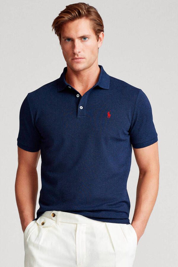 POLO Ralph Lauren slim fit stretch polo French navy