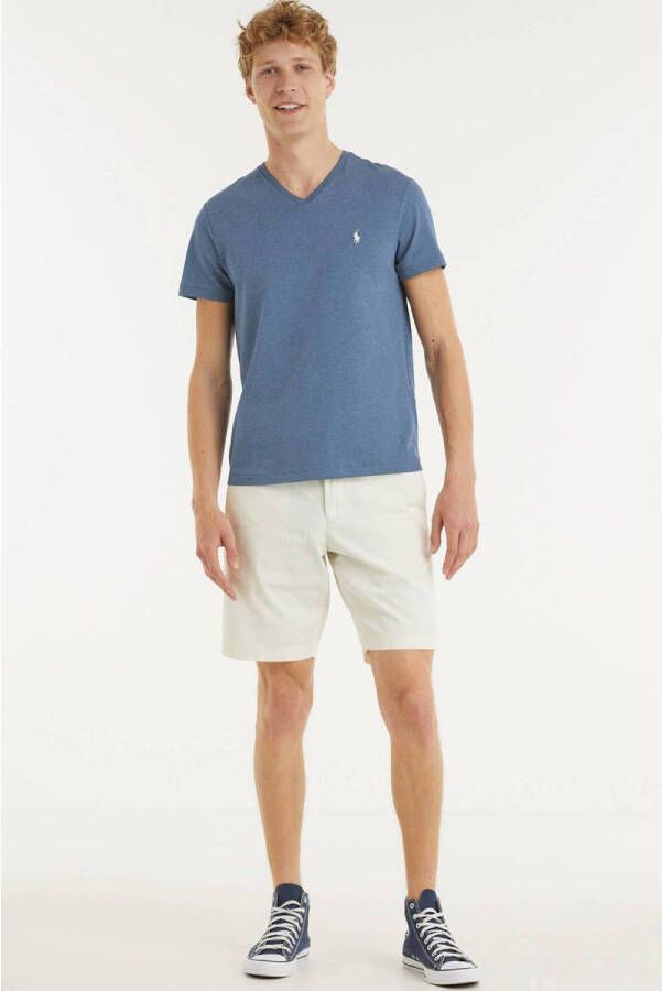 POLO Ralph Lauren slim fit T-shirt derby blue heather