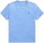POLO Ralph Lauren slim fit T-shirt lichtblauw - Thumbnail 1
