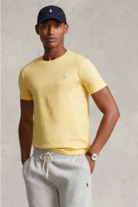 POLO Ralph Lauren slim fit T-shirt met logo empire yellow