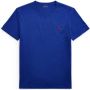 Polo Ralph Lauren Ralph Lauren t-shirt Custom Slim Fit Blauw - Thumbnail 1