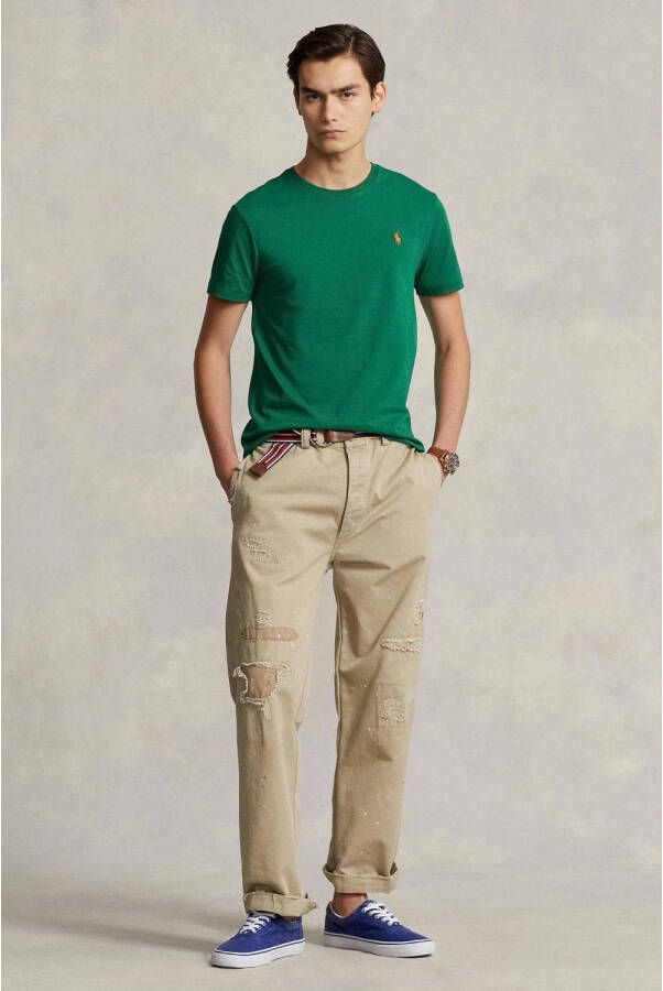 Ralph Lauren Upgrade je casual garderobe met deze stijlvolle T-shirt Groen Heren