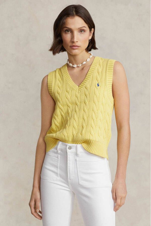 Polo Ralph Lauren Gebreide pullover in mouwloos design