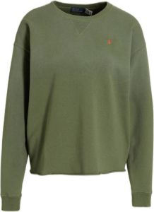 POLO Ralph Lauren sweater met backprint groen