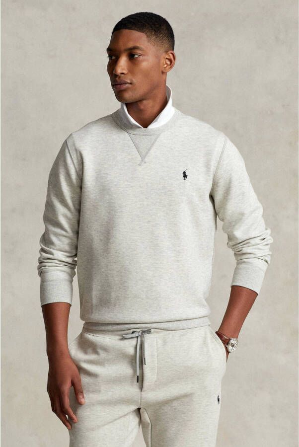 Polo Ralph Lauren Sweater lichtgrijs melange Ralph Lauren