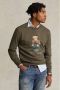 Polo Ralph Lauren Olijfgroene Crewneck Sweatshirt voor Heren Green Heren - Thumbnail 1