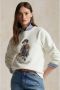 Polo Ralph Lauren Witte Sweaters Upgrade Ronde Hals Lange Mouwen Ribgebreide Manchetten White Dames - Thumbnail 1