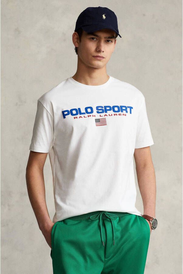 POLO Ralph Lauren T-shirt met printopdruk white