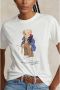 Polo Ralph Lauren TGL Bear T-Ss-T-Shirt Stijlvolle dames top White Dames - Thumbnail 1