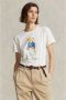 Ralph Lauren Polo Bear T-Shirt Klassieke Top voor Modebewuste Vrouwen White Dames - Thumbnail 1