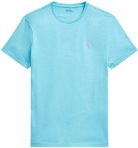 Polo Ralph Lauren Ralph Lauren t-shirt Custom Slim Fit lichtblauw