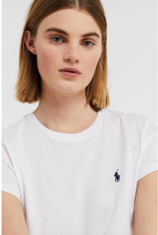 Polo Ralph Lauren T-shirt van katoen met labelstitching