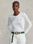 Polo Ralph Lauren Warm en stijlvol lang mouwloos T-shirt breiwerk White Dames - Thumbnail 1