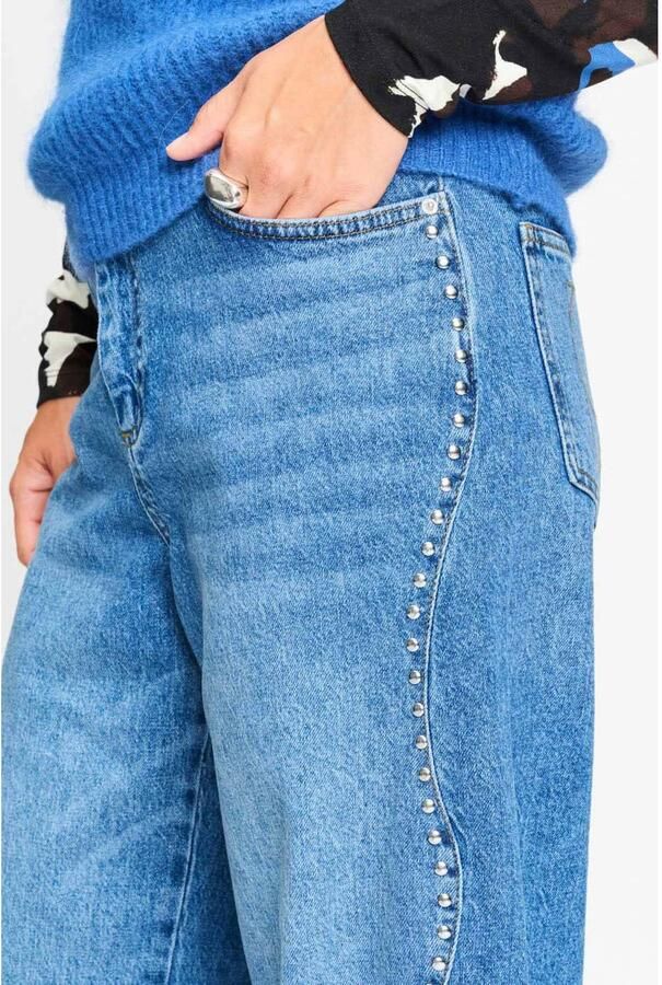 POM Amsterdam barrel jeans mediumblauw - Foto 2