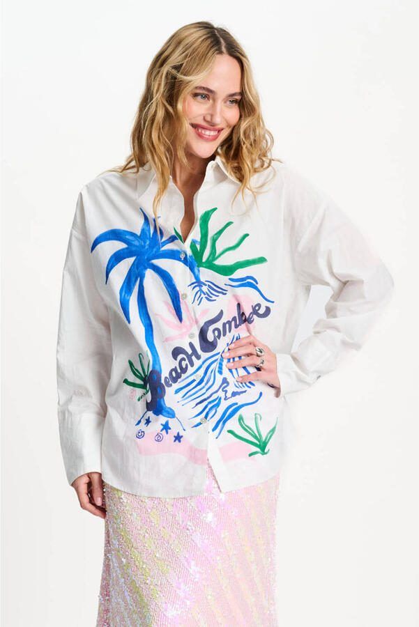 POM Amsterdam blouse ecru