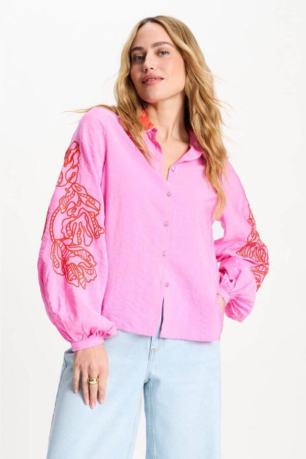POM Amsterdam blouse roze