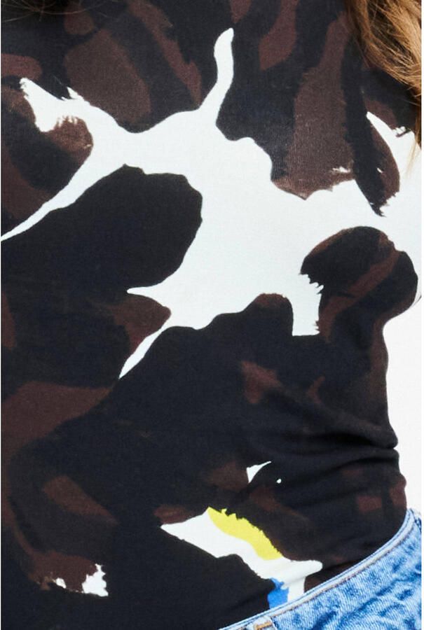 POM Amsterdam camouflage top bruin - Foto 2
