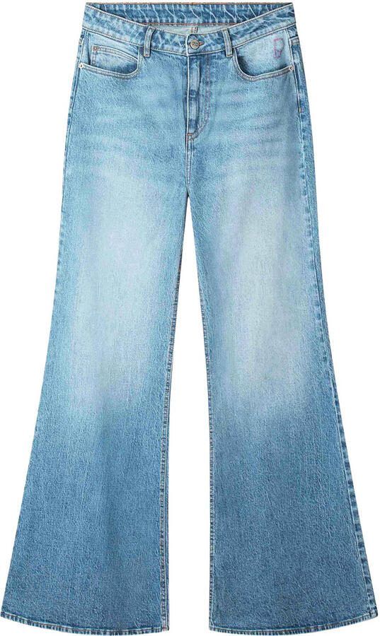 POM Amsterdam flared jeans medium blue denim - Foto 3